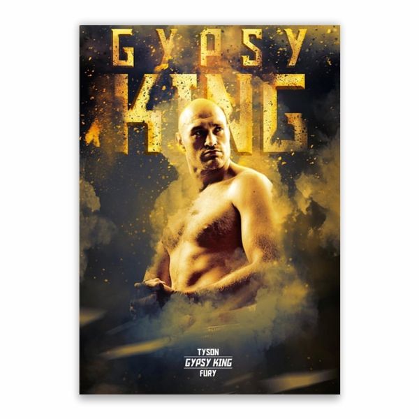 Tyson Gypsy King Fury Poster - A1