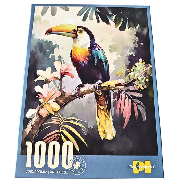 1000-Piece Art Puzzle - Proud Toucan|Luxury