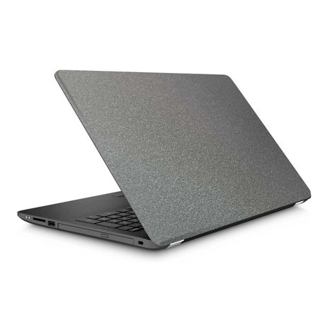 grey laptop skin