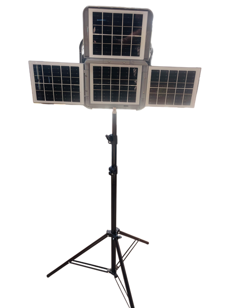 Adjustable 200W Solar Flood Light with 2M Tripod Stand