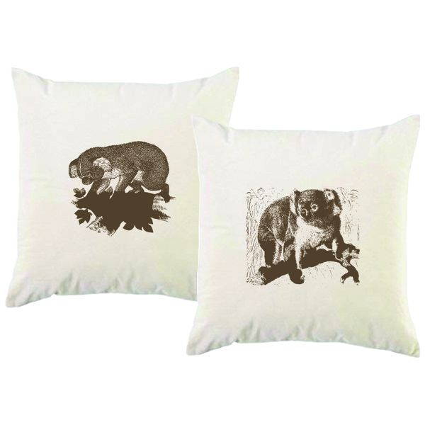 PepperSt – Scatter Cushion Cover Set – Koala Sketch