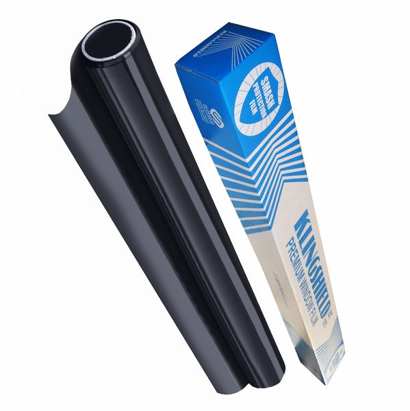 Klingshield Dark Grey Non-Reflective Window Film - 1.8m x 5m