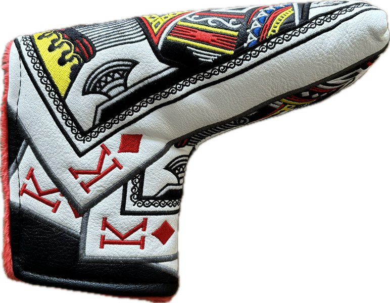 King Playing Card Blade Putter Golf Club Head Cover