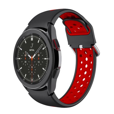 Dual Color Silicone Sports Band Strap for Samsung Galaxy Watch 4 46mm Daily Sale Shop