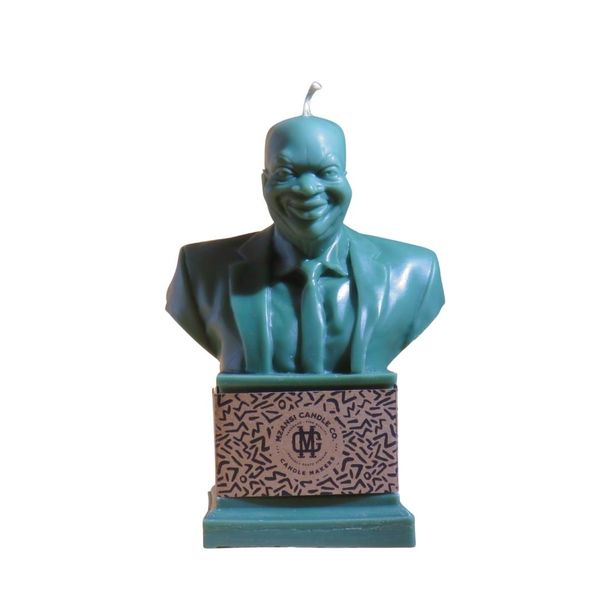 Mzansi Candle Co. uBaba Zuma Green Candle, Large ,21cm, 1000 Grams