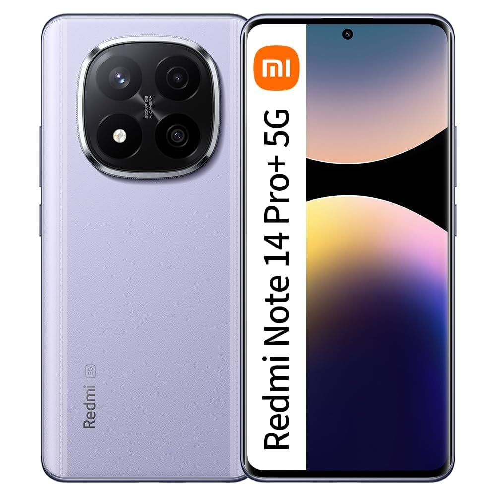 Redmi Note 14 Pro+ 5G 12GB RAM + 256GB ROM - Lavender Purple