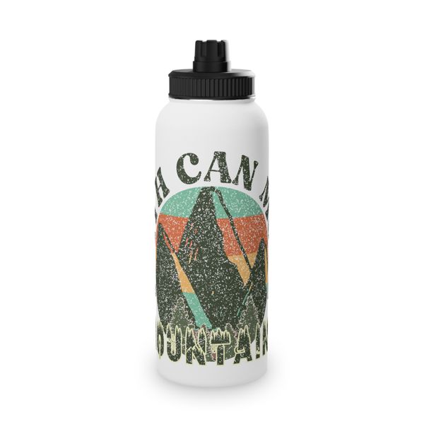 Faith can move mountains 850ml Metal Water Bottle