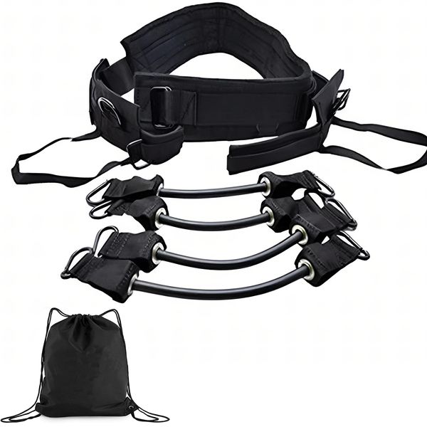 Pro Jump Trainer Adjustable Leg Resistance Bands With Bag