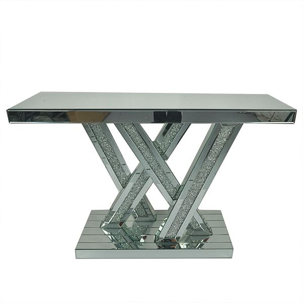 Crushed Diamond Designed Console Table