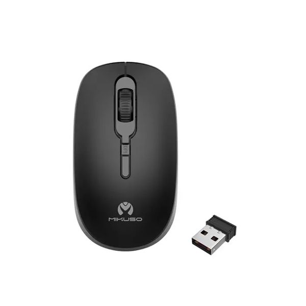 DW Mikuso 2.4G Wireless Mouse Black - MOS-W085