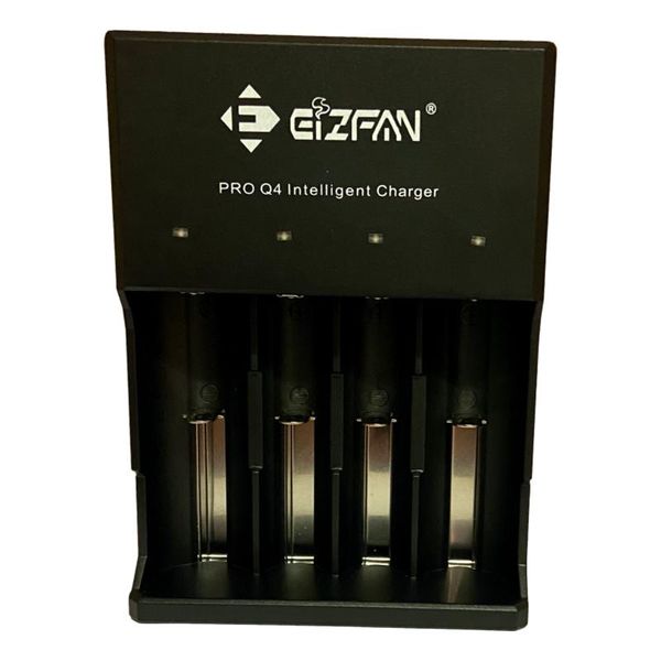 Efan eizfan q4 4 bay intelligent 3.6v battery led 18650 charger