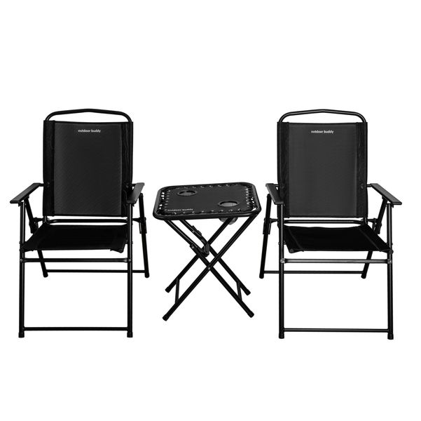 Outdoor Buddy - 3pc Camp-Companion Set - 120 kg Capacity