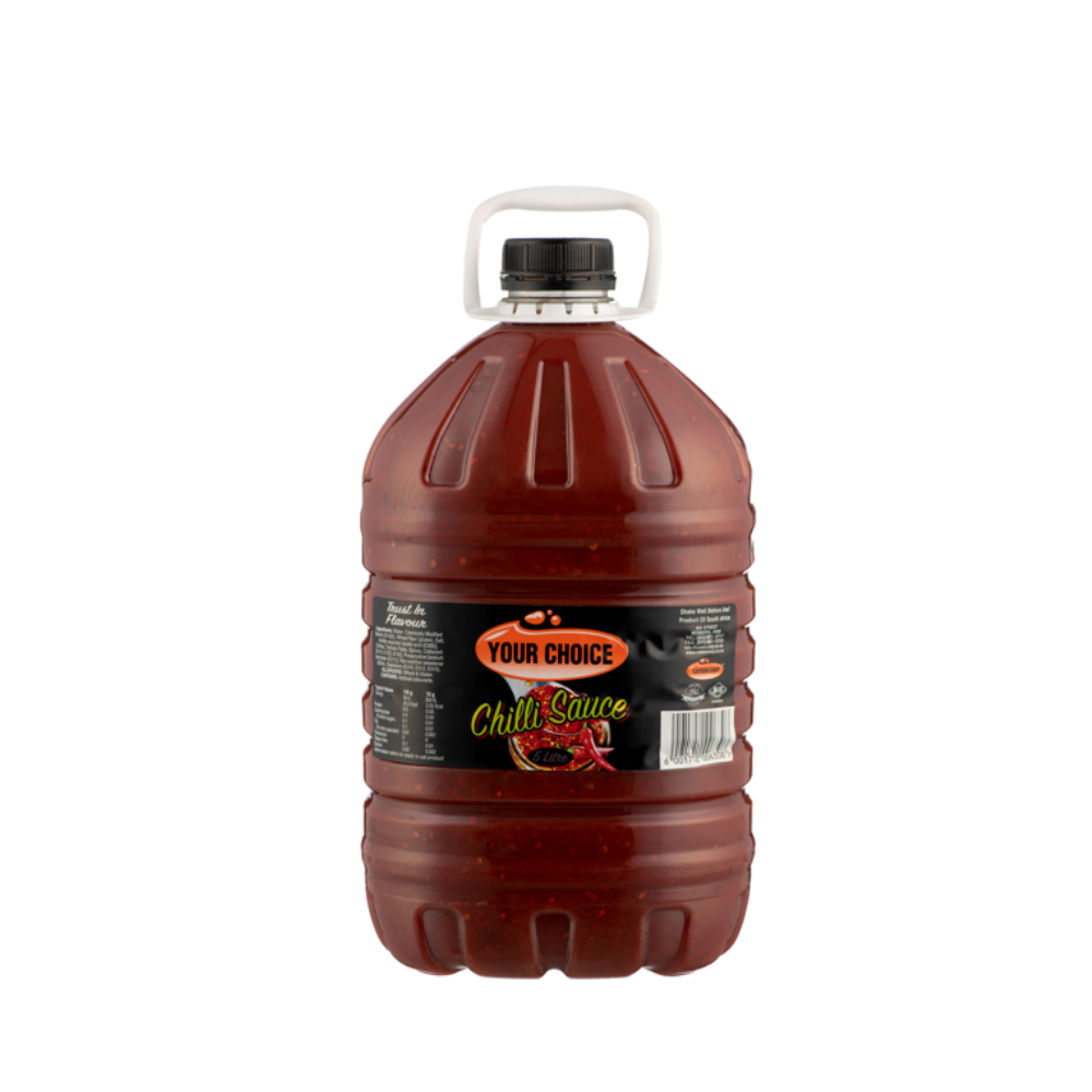 Your Choice - Chilli Sauce 5 Litre | Shop Today. Get it Tomorrow ...