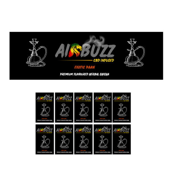 Airbuzz CBD infused Exotic Paan Flavour