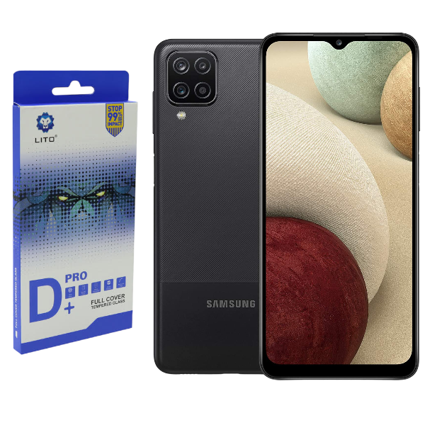 LITO D+ Full Coverage Tempered Glass Screen Protector For Samsung