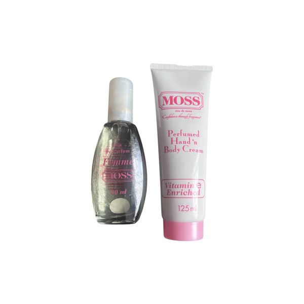 Moss Perfume and Hand/Body Cream Set- HARIETA