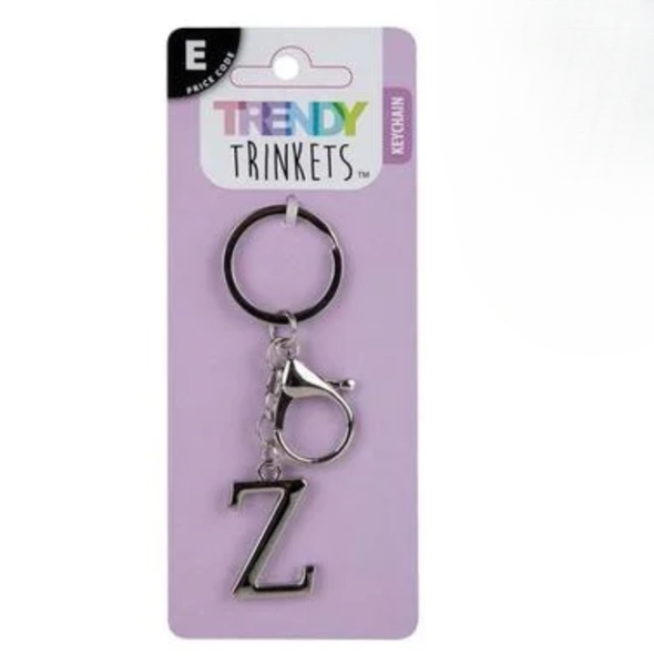 Alpha Z Premium Brushed Metal Keychain - Limited Edition Gift Piece