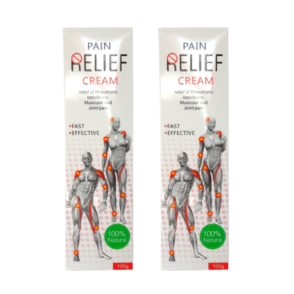 2 x 100g Pain Relief Cream