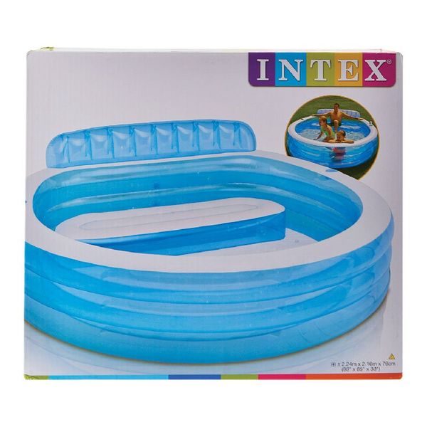 Bulk Pack x 1 Intex Pool Swim Centre Lounge 224x216x76