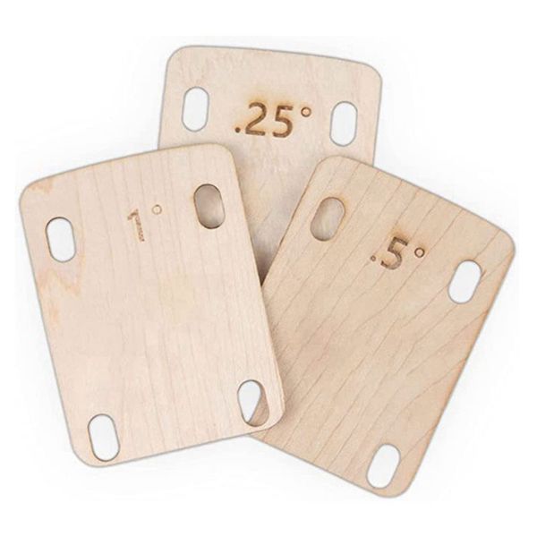 3 Piece Guitar Neck Pad, Made of Solid Maple, Protective Guitar Neck Pad fo