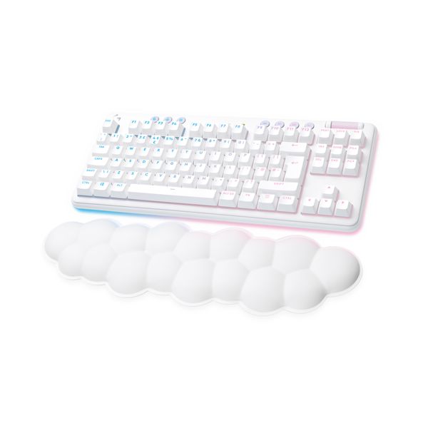 Logitech G715 LIGHTSPEED Wireless Tactile Gaming Keyboard - White Mist