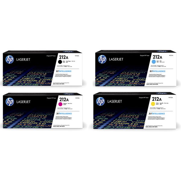 HP 212A Original CMYK Multipack Toner Cartridges