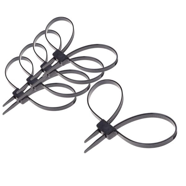 Double Plastic Flexi-Cuffs x 5
