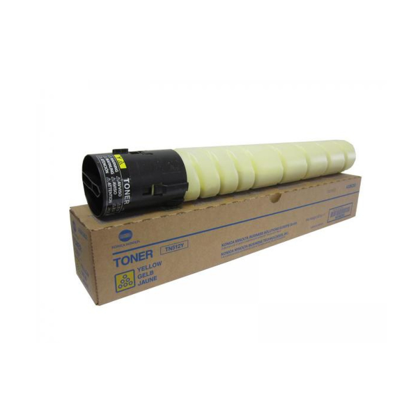Compatible Yellow Toner Cartridge for Konica Minolta Bizhub - TN512