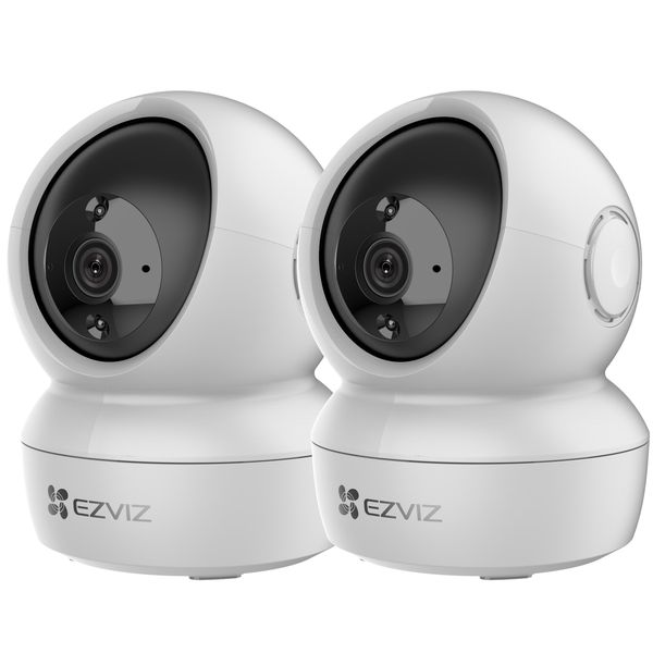 EZVIZ C6N Twin Pack Indoor1080p Full HD Pan &amp; Tilt WiFi Camera