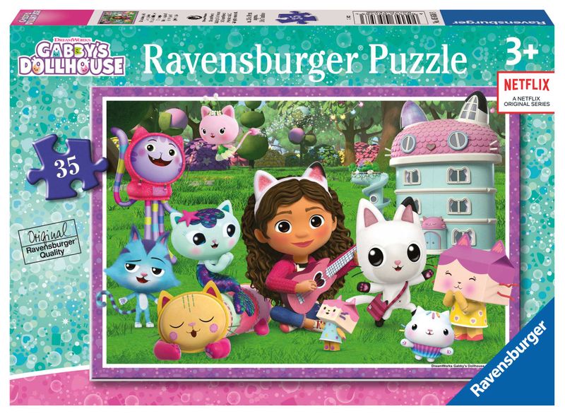 Ravensburger 35Piece Gabbys Dollhouse Puz W Friends