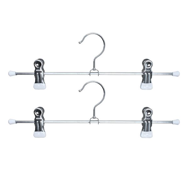 A Non-slip Adjustable Metal Clip Hanger - Set of 6