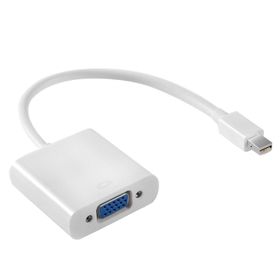 Mini Display Port (Thunderbolt) to VGA Adapter - White | Shop Today ...