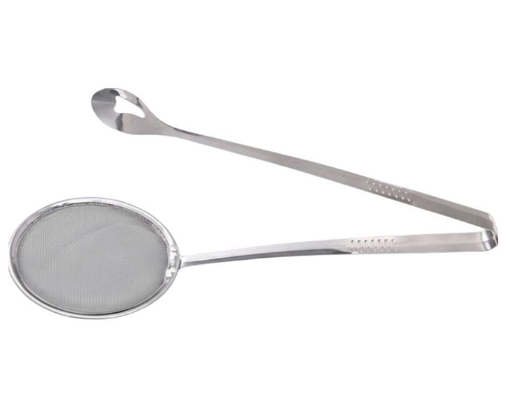 Stainless Steel Lightweight Frying Spoon &amp; Strainer