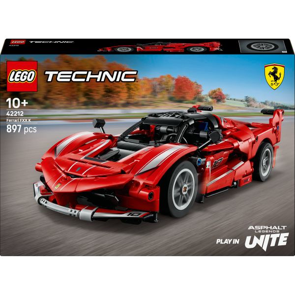 LEGO® Technic Ferrari FXX K Model Car Kit STEM Building Toy 42212