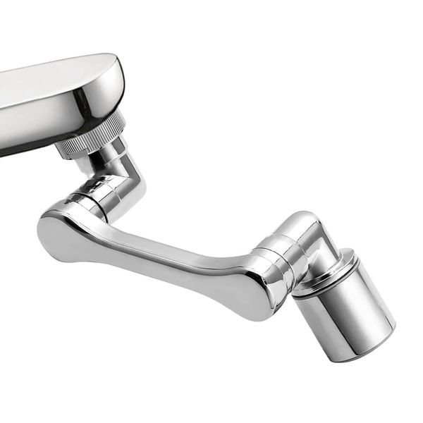 1440 Sink Faucet Aerator Extension Swivel Faucet Extender,2 Sprayer Modes