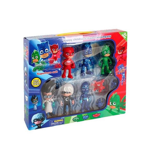 PJ Mask Toy Set - 6 piece