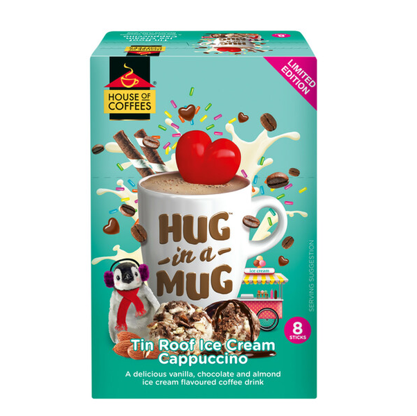 Hug in a Mug Tin Roof Cappuccino - 8 x 24 g -3 Packs