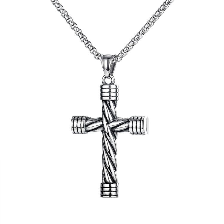 Twisted Rope Cross necklace for Men Buy Online in South Africa