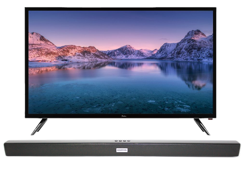 32" Smart Android HD TV with Soundbar Bundle