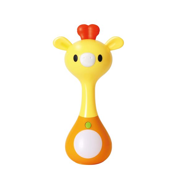Bo Jungle - Light &amp; Music Rattle Giraffe
