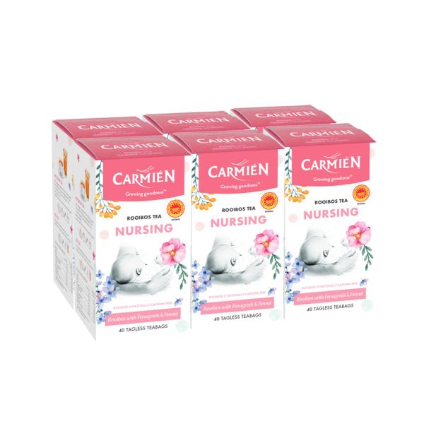 Carmién Nursing - Rooibos Lactation Tea Multipack (6 x 40 Teabags)