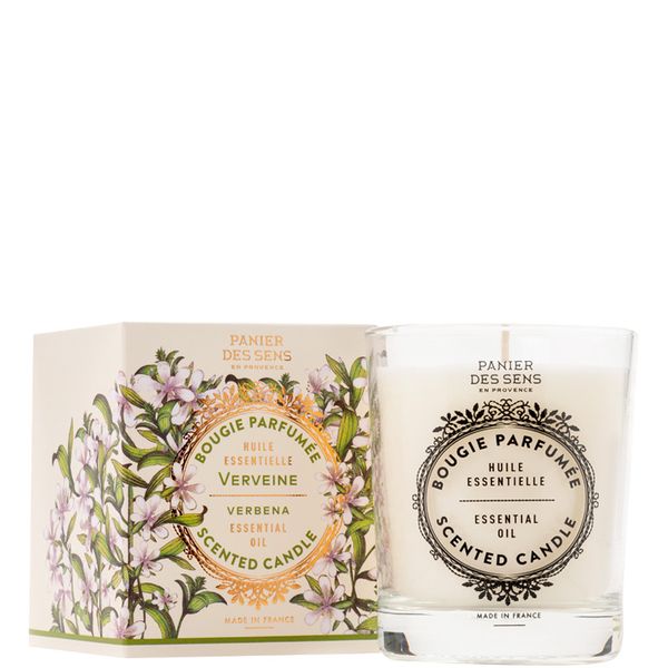 Panier des Sens - Energizing Verbena Scented Candle - 180g