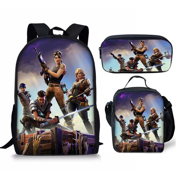 Kids Lunch Box &amp; Pencil Case Fortnite image