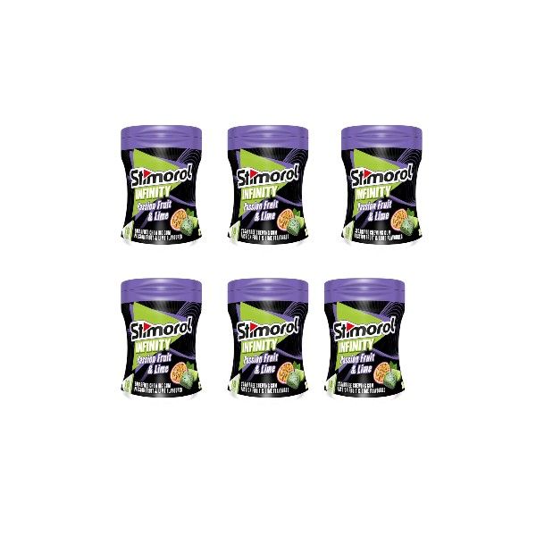 Stimorol Infinity Passion Fruit &amp; Lime 37.8g x 6