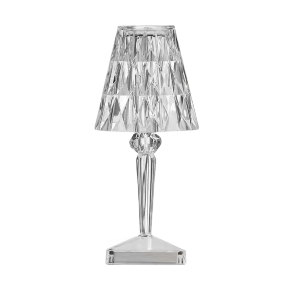 Desk/Bedside Lamp - Acrylic - Crystal Themed