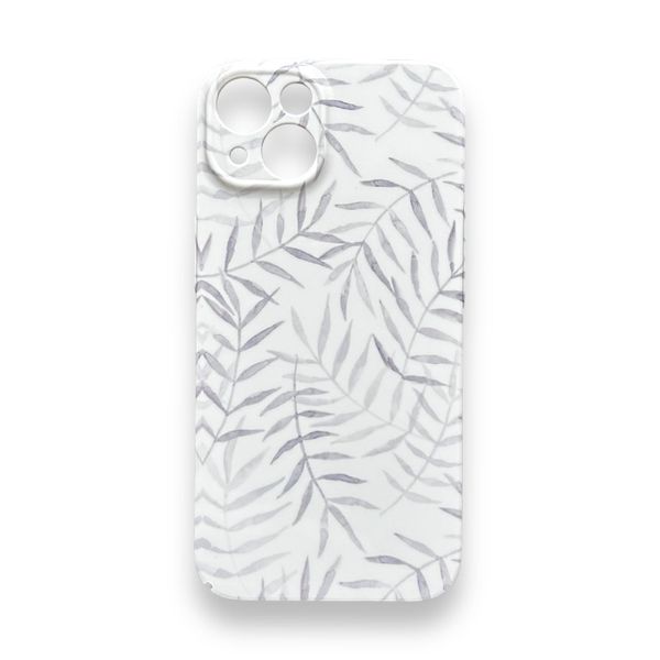 JAY Leaf Pattern Hard Phone Case For iPhone 14 Plus