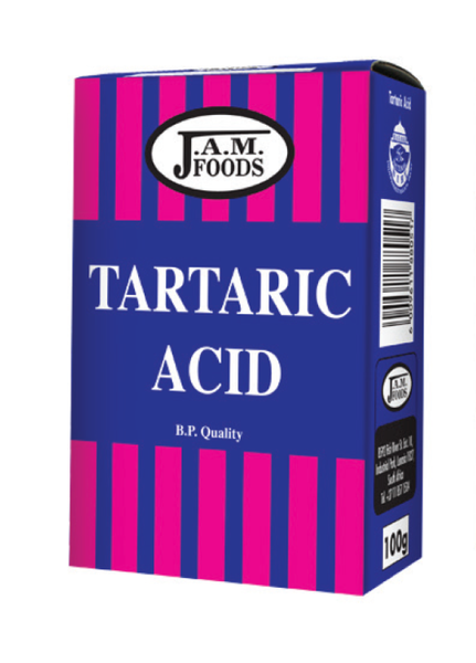 Tartaric Acid 6 x 100g - JAM