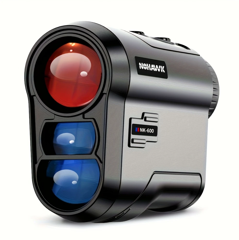 Nohawk NK-600 Black Laser Rangefinder for Golf or Hunting