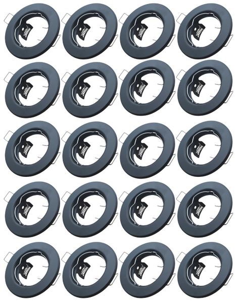 Round Down Light Fitting - 20 Pack