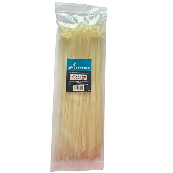 Selectrix Cable Tie 300mm X 4.8mm - 100 pack
